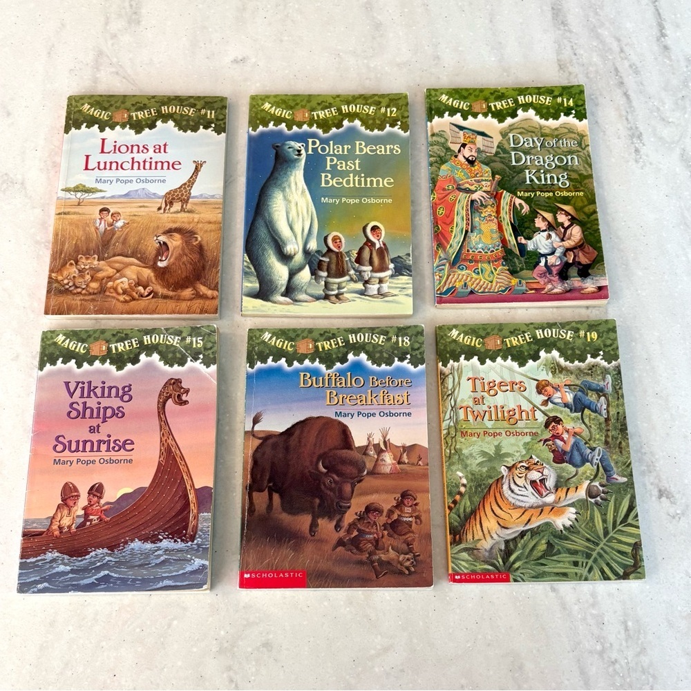 Magic Tree House Book Set by Mary Pope Osbourne Paperback Bundle (6 Books Total) - Picture 2 of 11